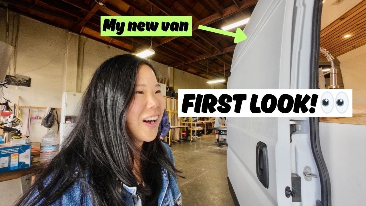 Vanlife начинается здесь! Первый взгляд на мой переделанный Ram Promaster 2023 года | ПОЛНЫЙ ТУР!