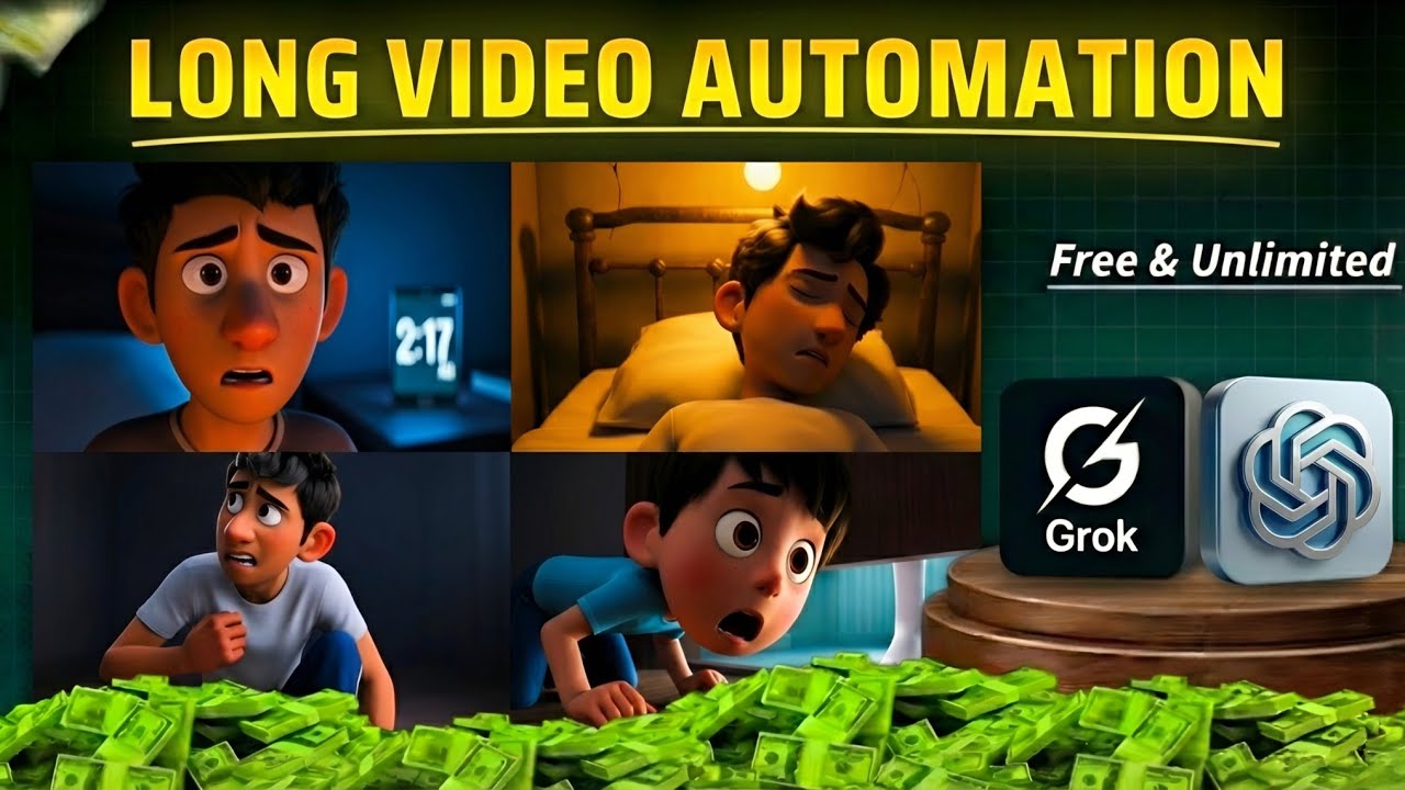 How to Make Long AI Animation Videos in One Click