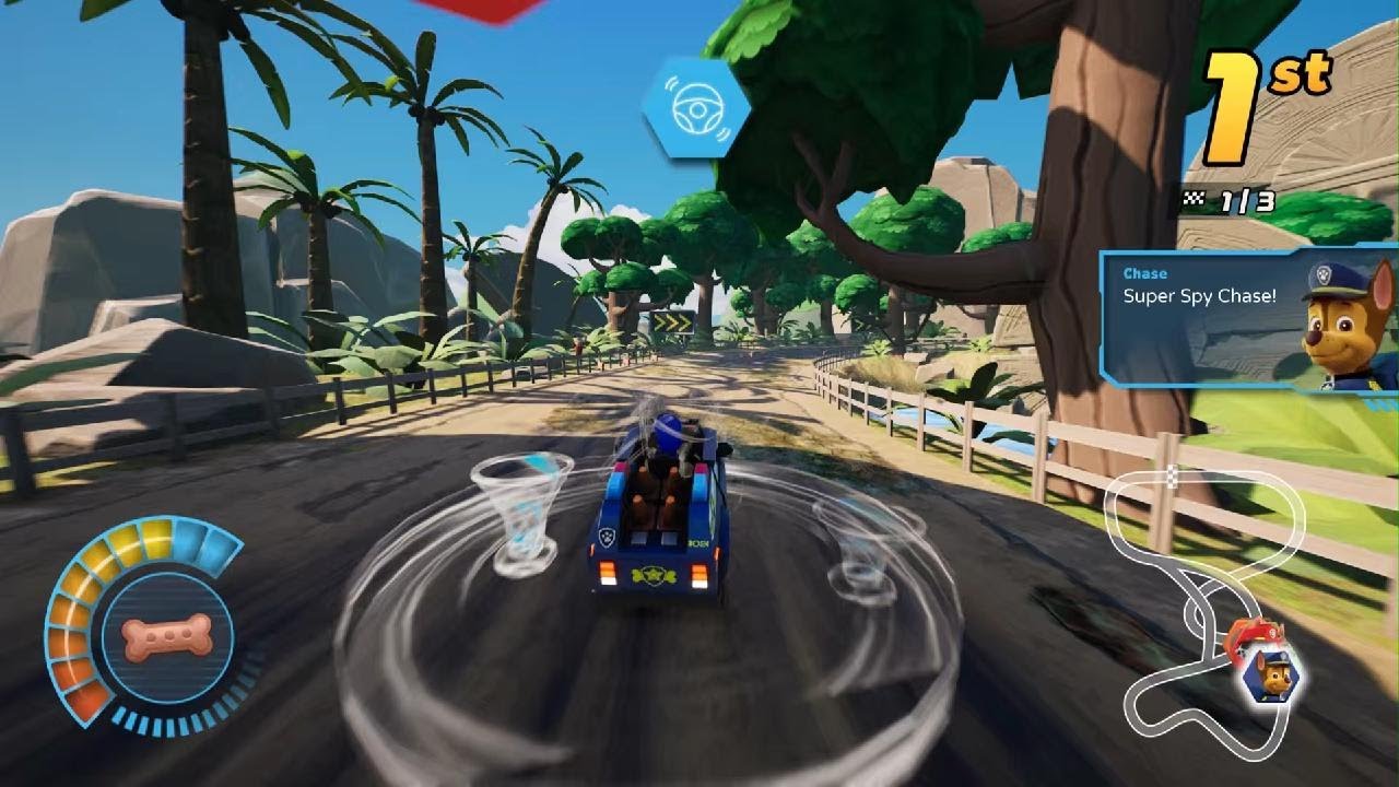 PAW Patrol: Grand Prix_Chase ile eğlenceli bir yarış 🐶🏁 #pawpatrol #games #gameplay 