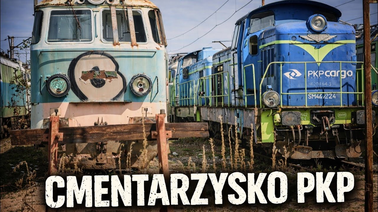 CMENTARZYSKO LOKOMOTYW PKP - Urbex