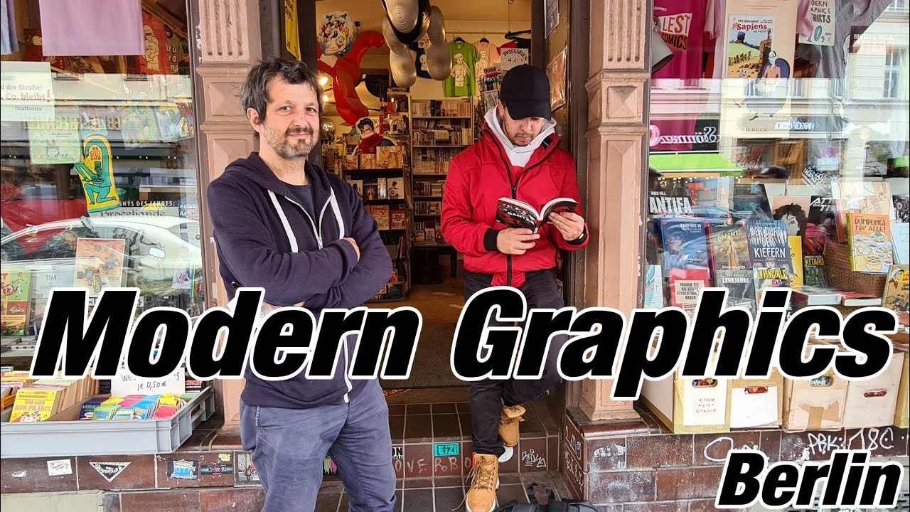 Modern Graphics in Berlin (Kreuzberg) | Was gibt es hier? (Ladenbesichtigung)
