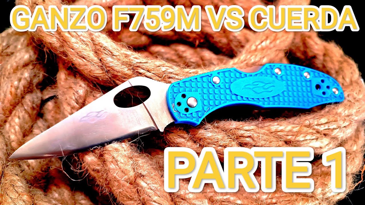 UN FILO MAS FINO MEJORA EL RENDIMIENTO? PRUBA GANZO F759M 440C PARTE 1