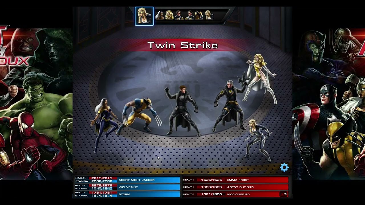 PVAI Season 02 Battles 18-22 | Marvel: Avengers Alliance Redux 6.18