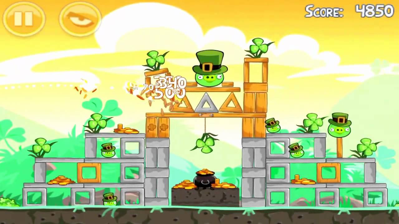 Angry Birds Seasons Wreck The Halls Gameplay