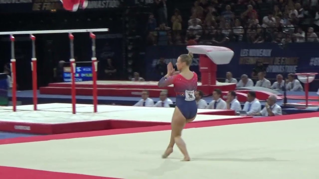 Poppy-Grace STICKLER (GBR) floor - 2023 French internationals Qualifs