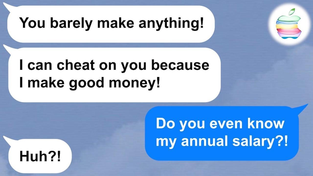 【Apple】My wife decided to cheat on me and leave me because I had a low salary. She would regret it.