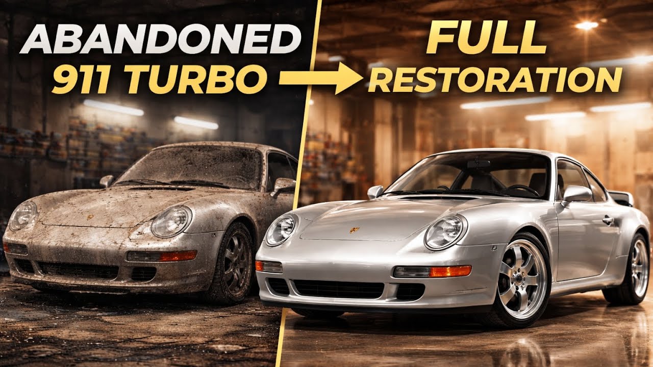 The iconic Porsche 911 Turbo returns to life in this full 15-minute ASMR restoration journey.