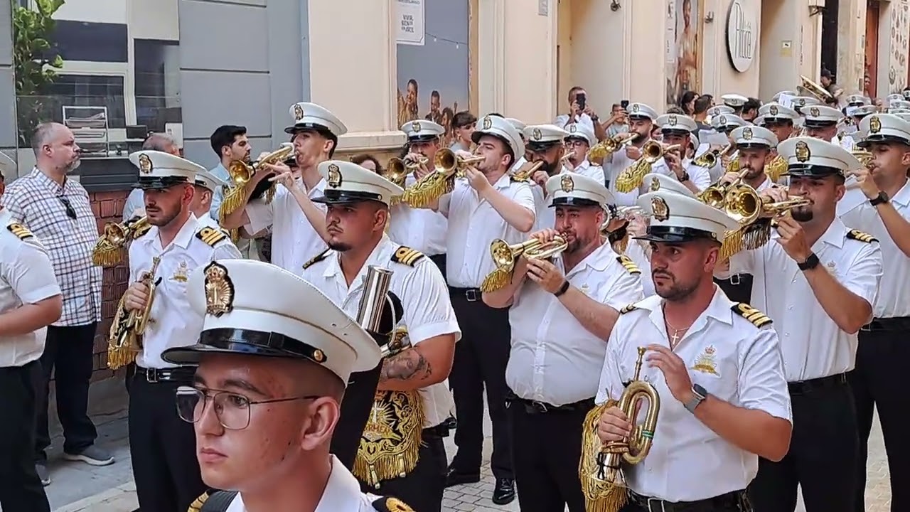 BCT EL CARMEN CALLE ECHEGARAY PROCESION VIRGEN DEL CARMEN MÁLAGA 2024