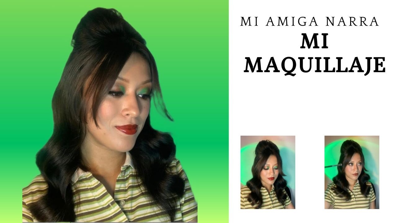 ¿Sabe de maquillaje? Mi amiga narra mi  rutina.😅❤️💄