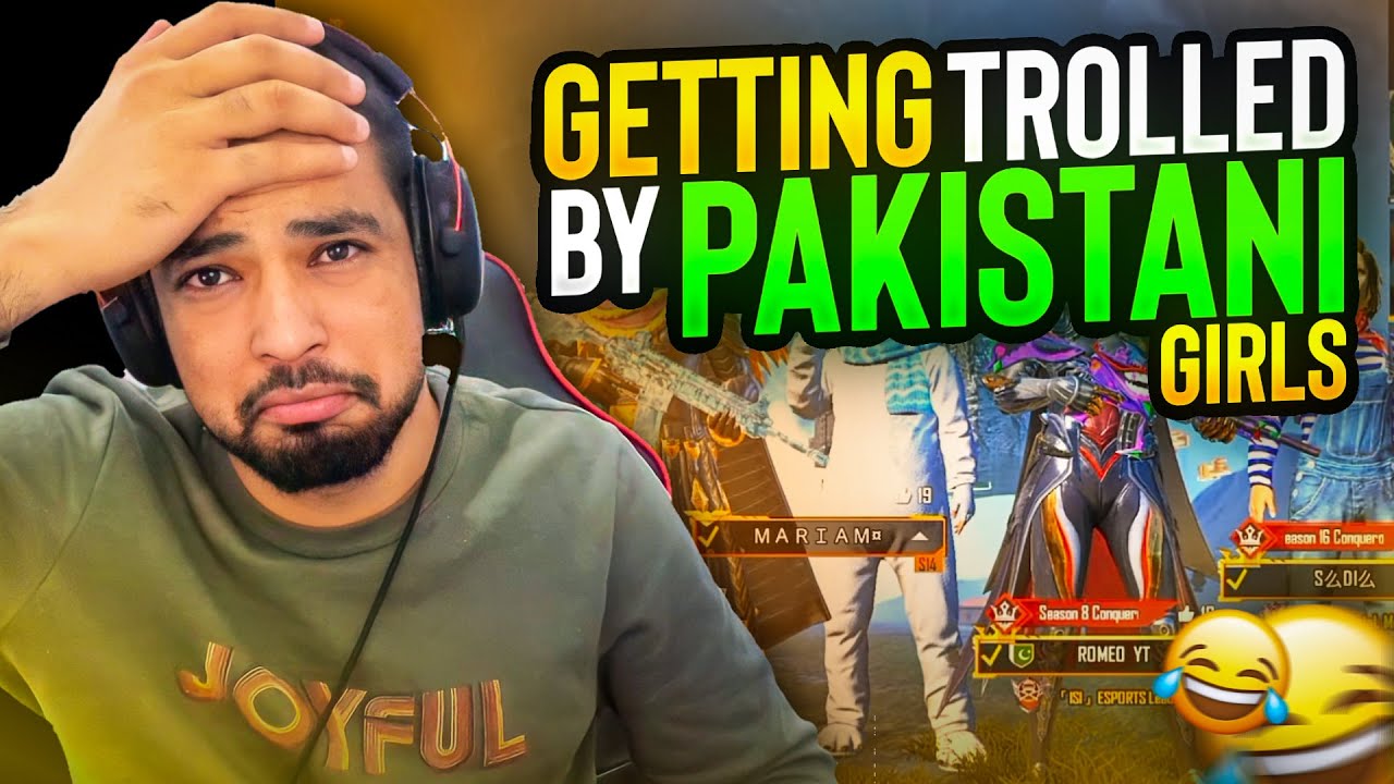 Getting Trolled By Cute PAKISTANI Girls - PUBG MOBILE  - FM RADIO GAMING