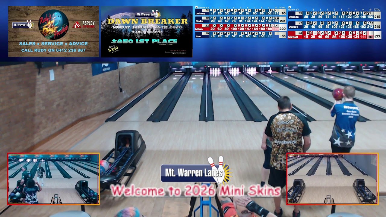 Mt Warren's Lanes Live