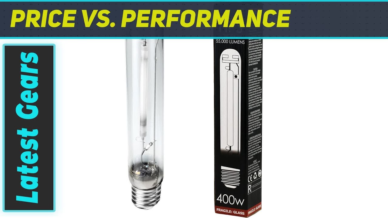 400w High Pressure Sodium HPS Grow Light Bulb Best Performance for Indoor Plants