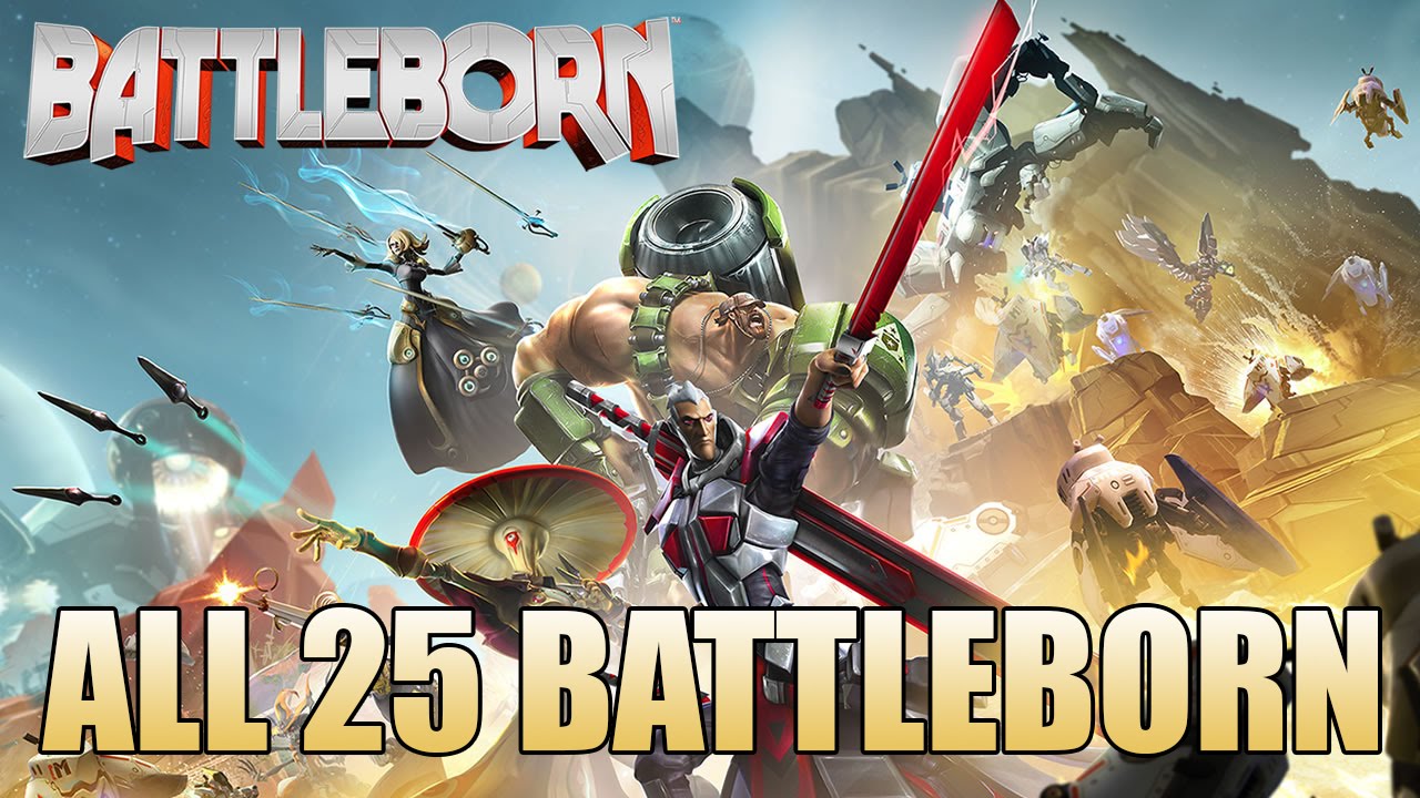 All 25 Battleborn (Character Rundown)