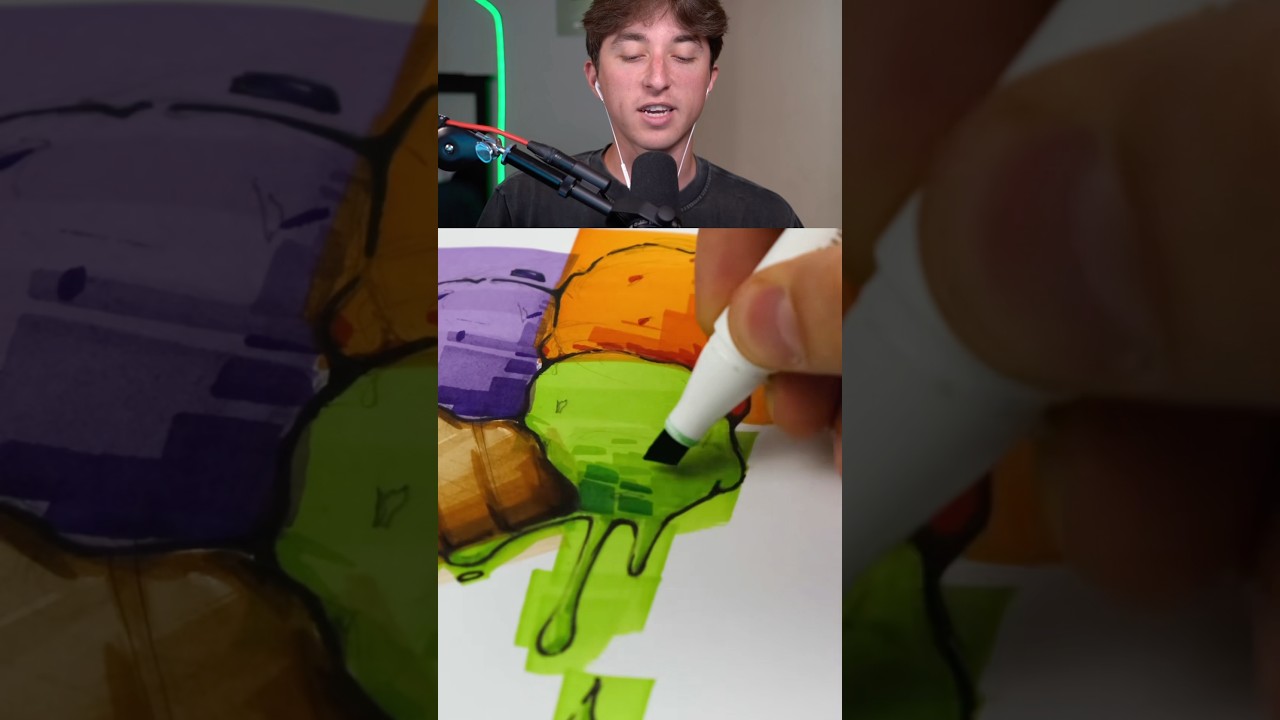 HOW TO DRAW ICE CREAM!