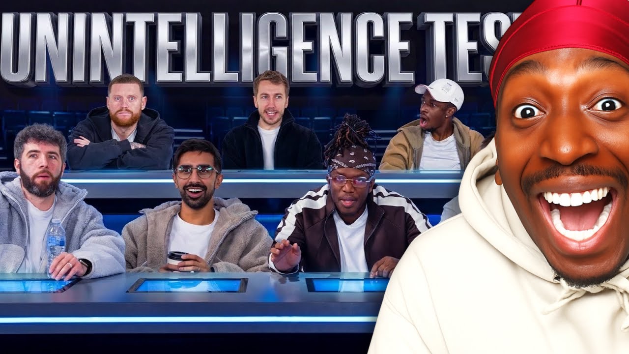 Тест на интеллект от Sidemen (реакция американцев)