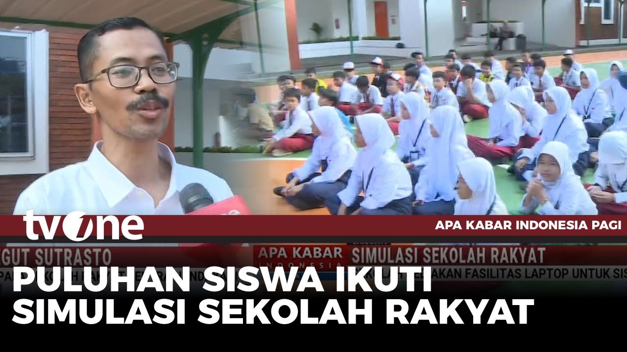 Serba Serbi Simulasi Sekolah Rakyat | AKIP tvOne