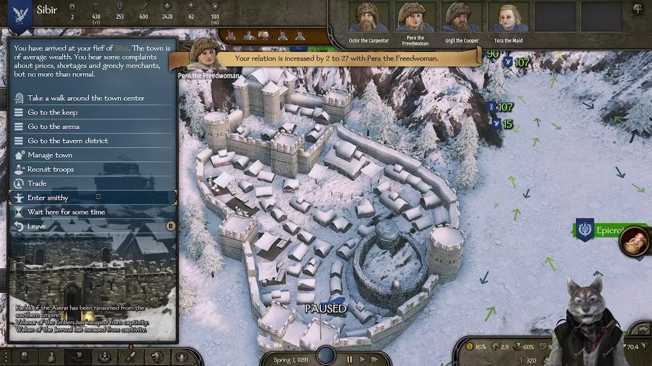 🔴Mount and blade 2 : Bannerlord War sails CZ/SK 10 Máme město a jdeme sehnat ženu 🧐🤔🫡