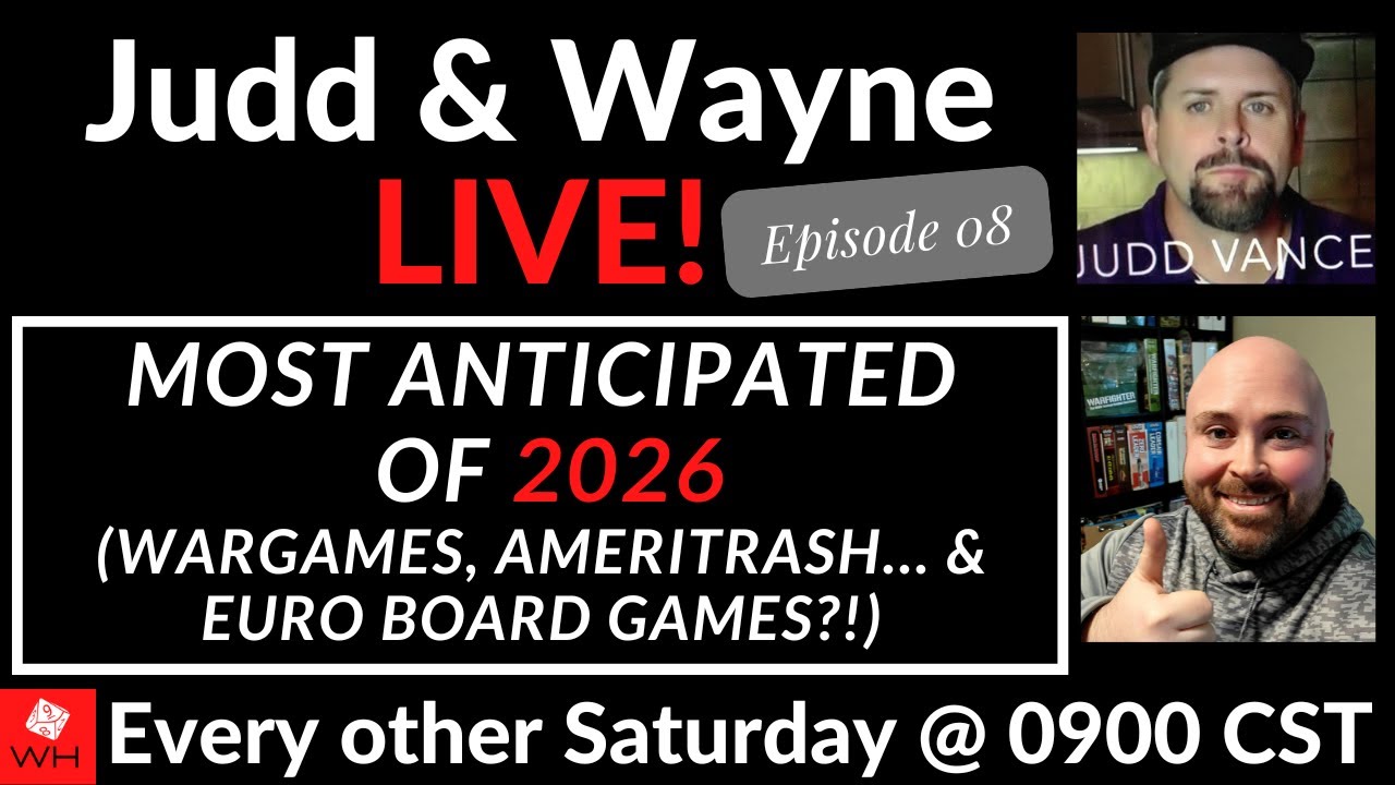 Judd & Wayne LIVE! Episode 08 - Most Anticipated of 2026