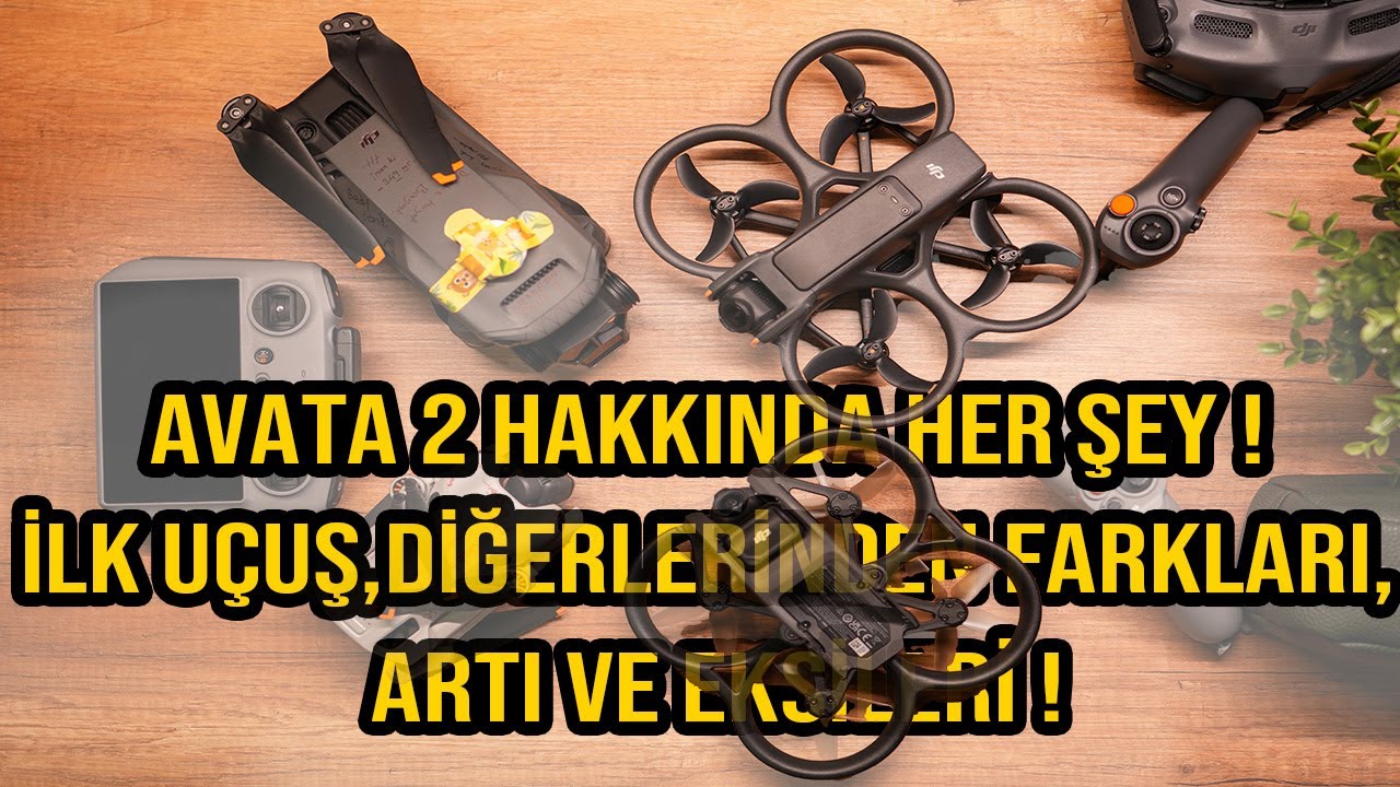 FPV'nin yeni şekli DJI Avata 2 İnceleme | 4K 60p HDR  | Vision Özellikli Gözlük ve Motion 3