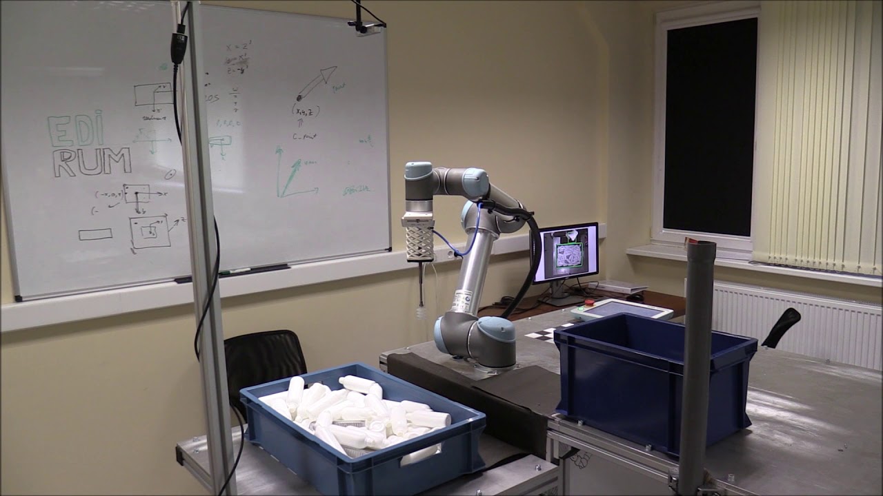 Industry 4.0 - Smart production with computer vision, AI and Robotics