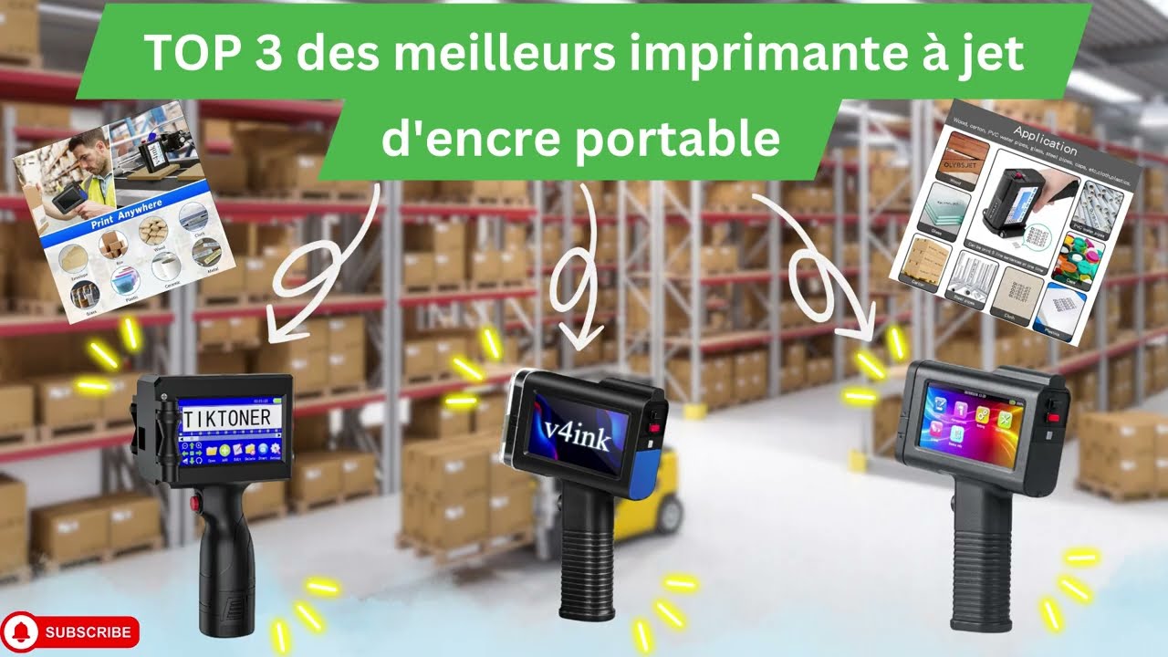 TOP 3 DES MEILLEURS IMPRIMANTE A JET D'ENCRE PORTABLE !!!