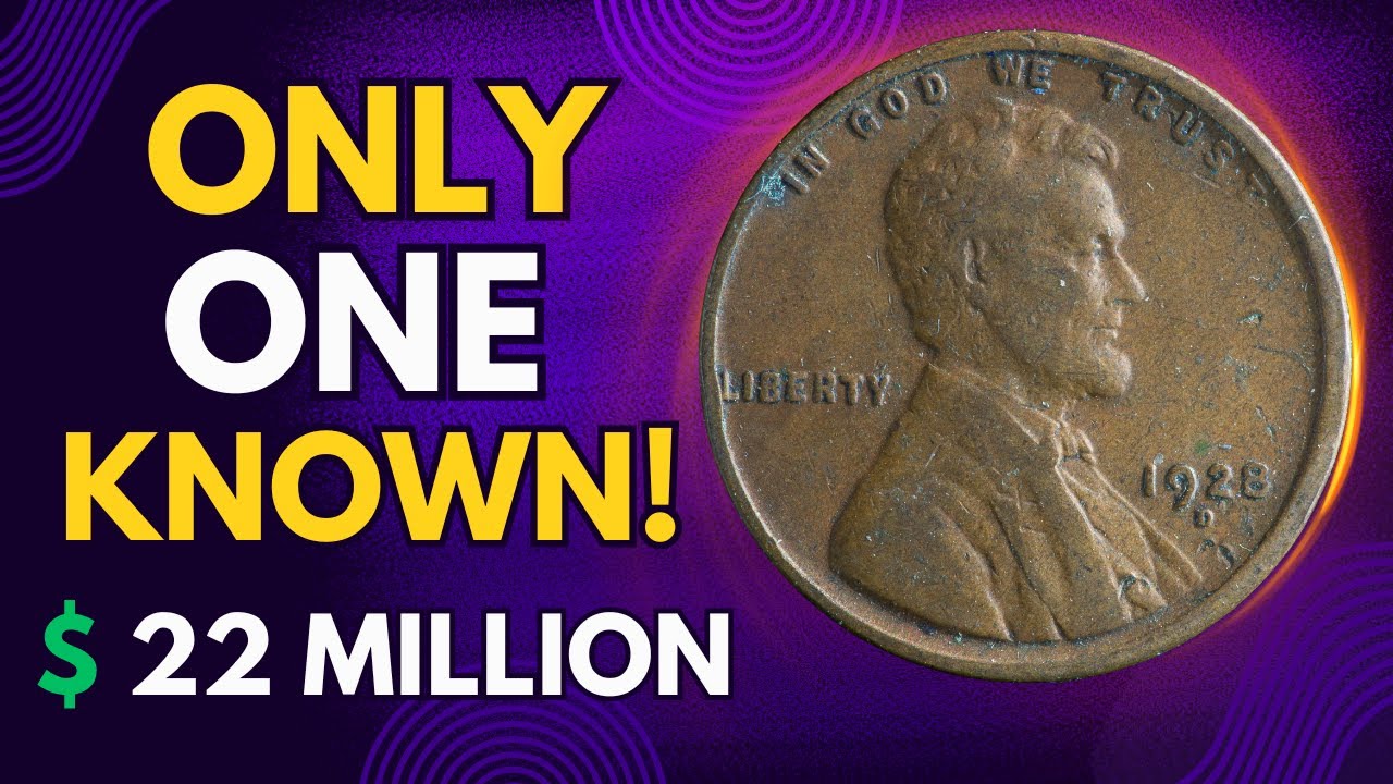 Urgent Sell! 1928-D Penny Worth $22 Million &ndash; Rare Coins, Big Money, Get Rich Fast!