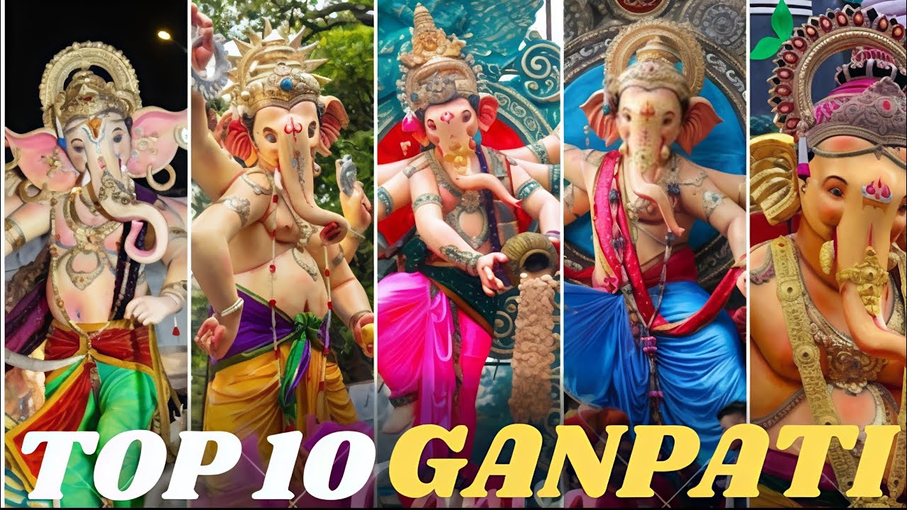 Nashik's Top 10 Famous Ganpati Darshan 2025 | Must Visit Ganpati Pandals Nashik