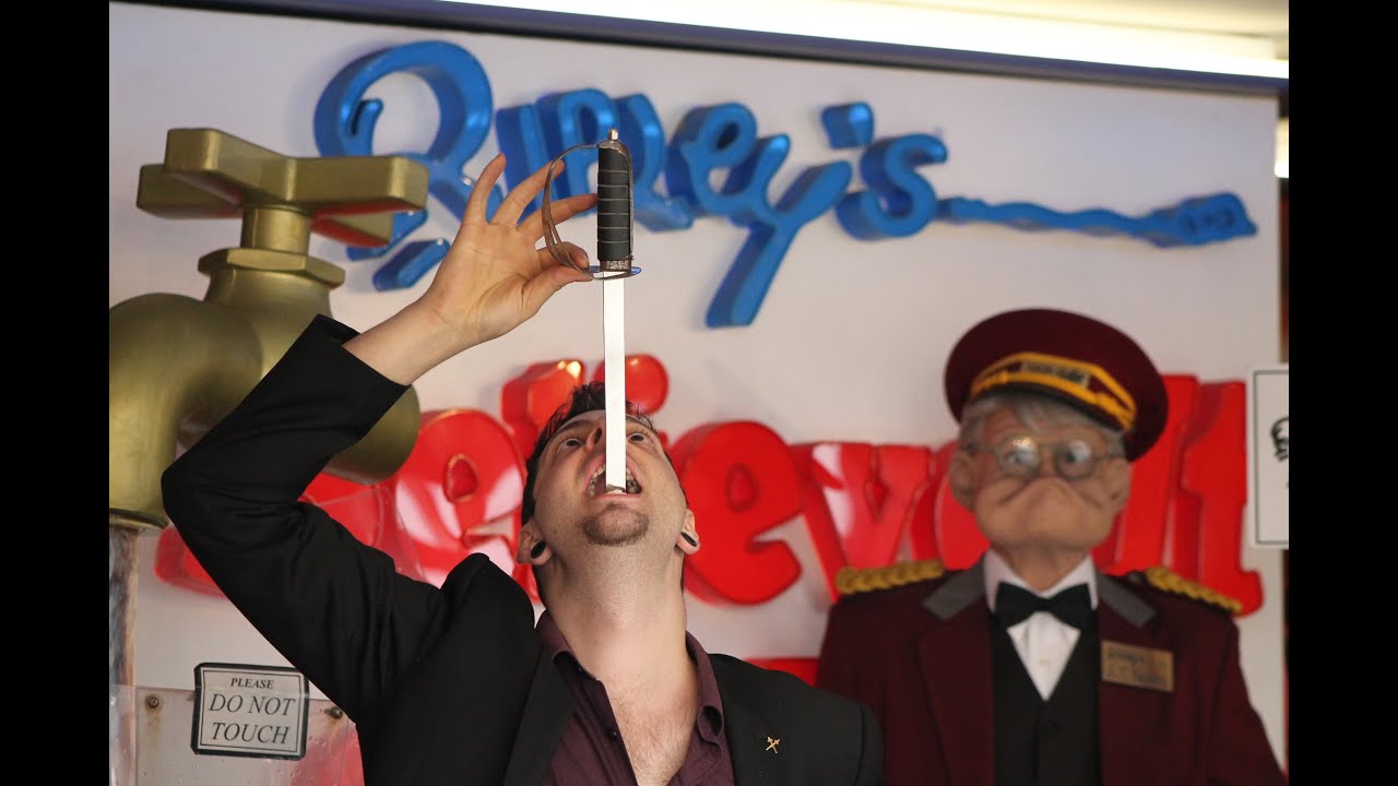 Guinness World Record; The Longest Sword Swallowed