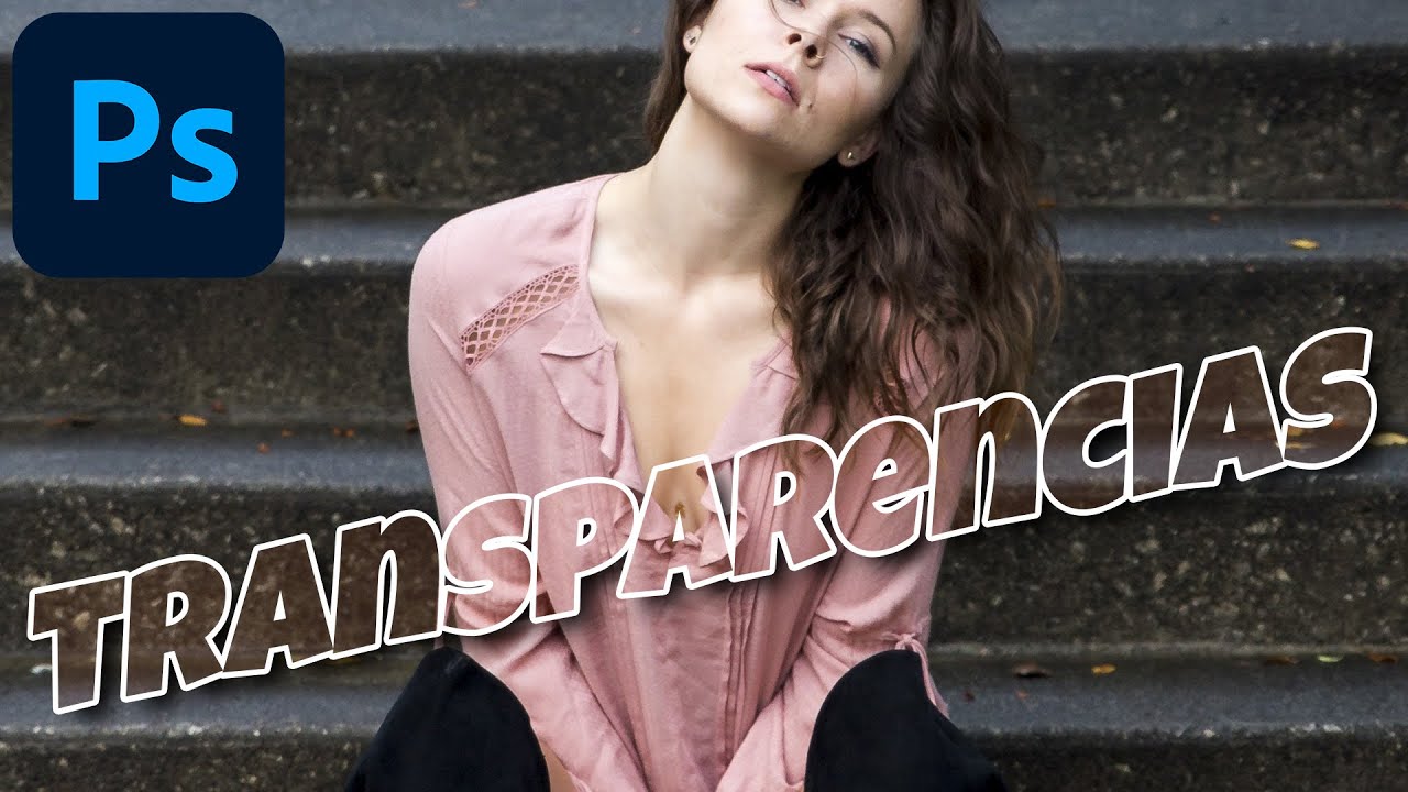 🍄 Muchas maneras de usar el texto transparente Facil con Photoshop