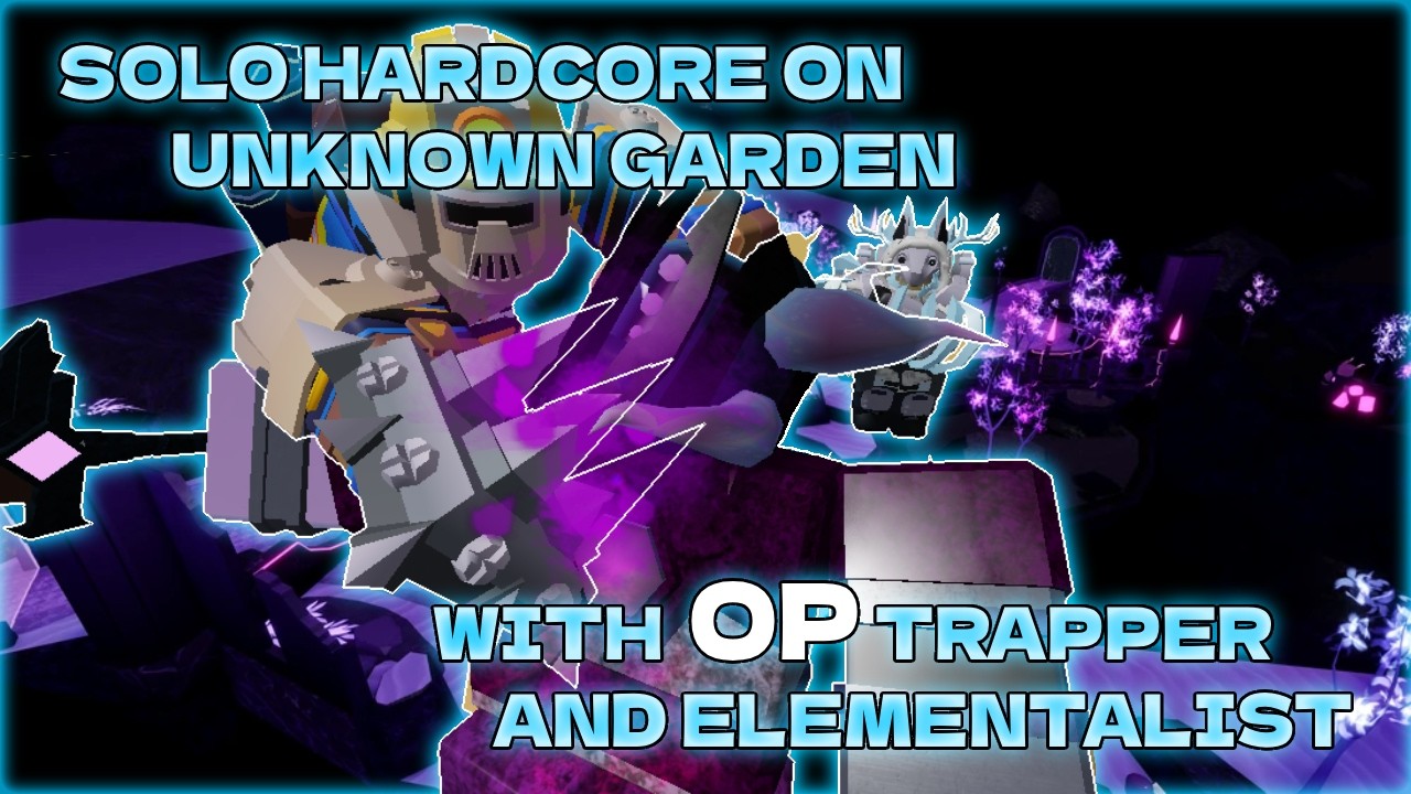 Solo hardcore with Trapper and Elementalist | Roblox TDS
