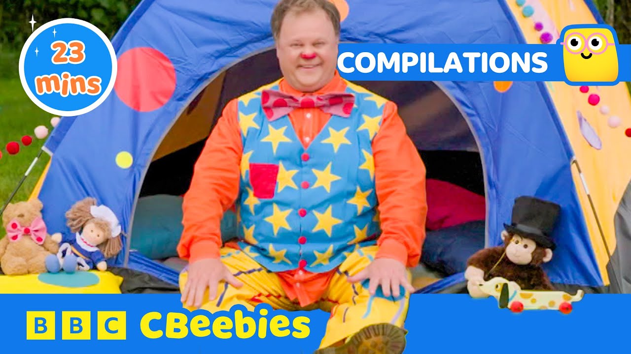 Mr Tumble's Camping Fun Compilation for Kids +23 Minutes | CBeebies