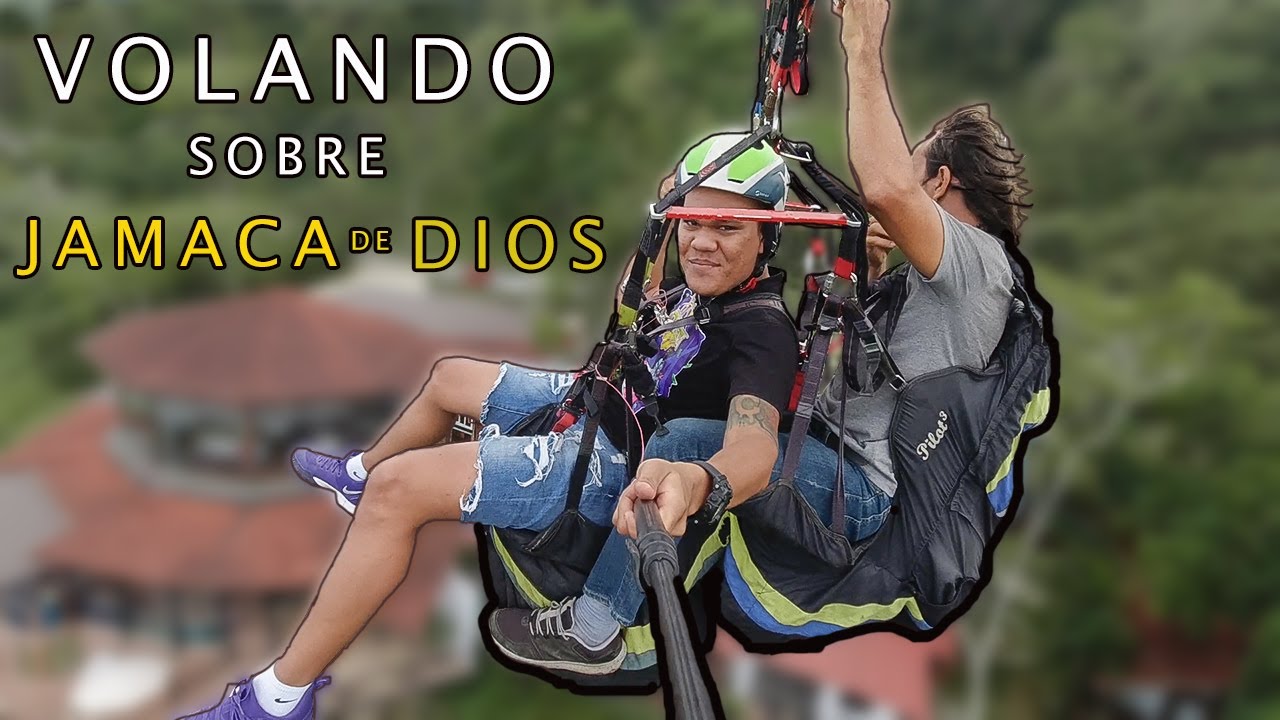 Volando PARAPENTE sobre JAMACA DE DIOS JARABACOA