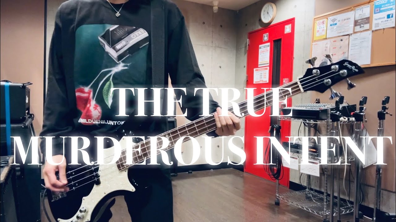 【ガゼット THE TRUE MURDEROUS INTENT】【THE GAZETTE ベース】【ガゼット 弾いてみた】