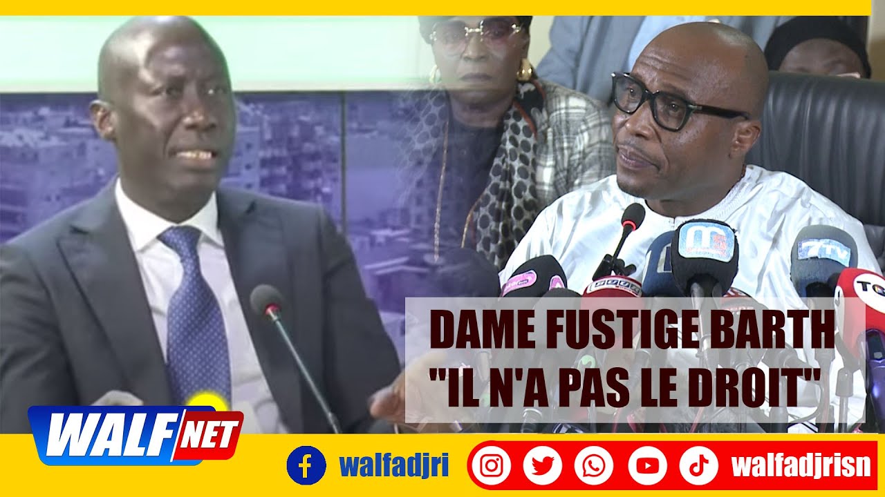 Interdit de faire son conf de Presse à la Mairie de Dakar: Dame fustige Barth 