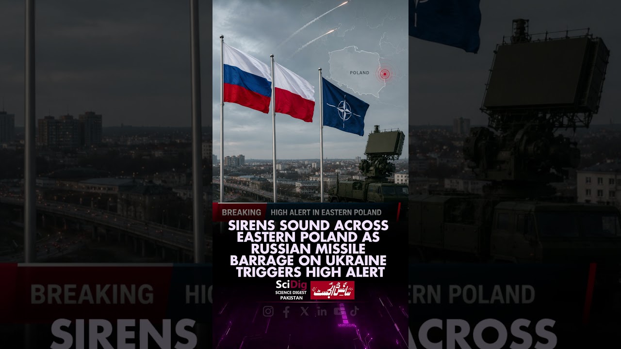 Sirens Sound Across Eastern Poland as Russian Missile Barrage on Ukraine Triggers High Alert