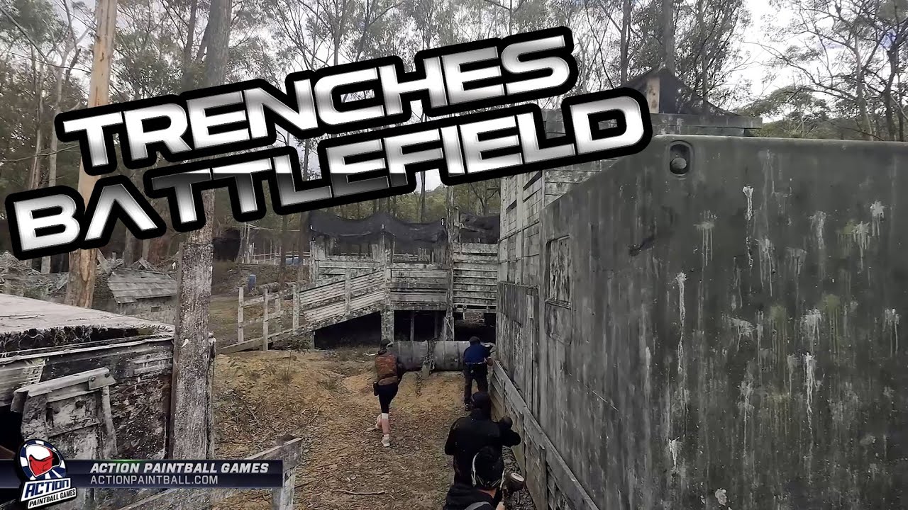 Trenches Battlefield at Action Paintball Yarramundi!
