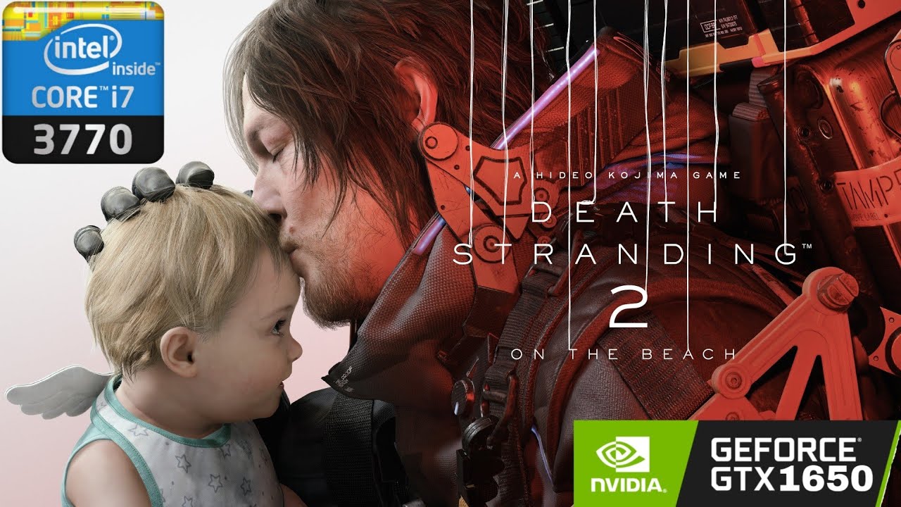 Death stranding 2: on the beach - GTX 1650 - i7 3770 - Windows 11 on HDD Drive