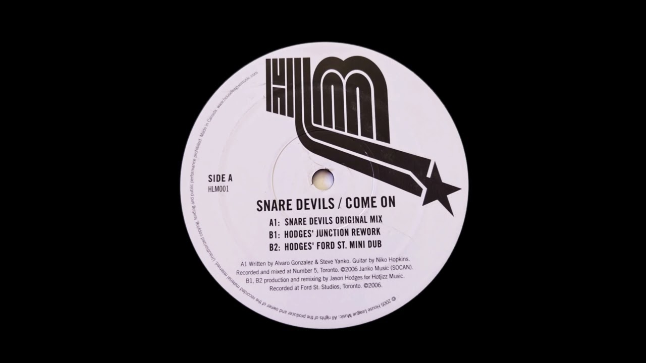 Snare Devils - Come On (Snare Devils Original Mix)