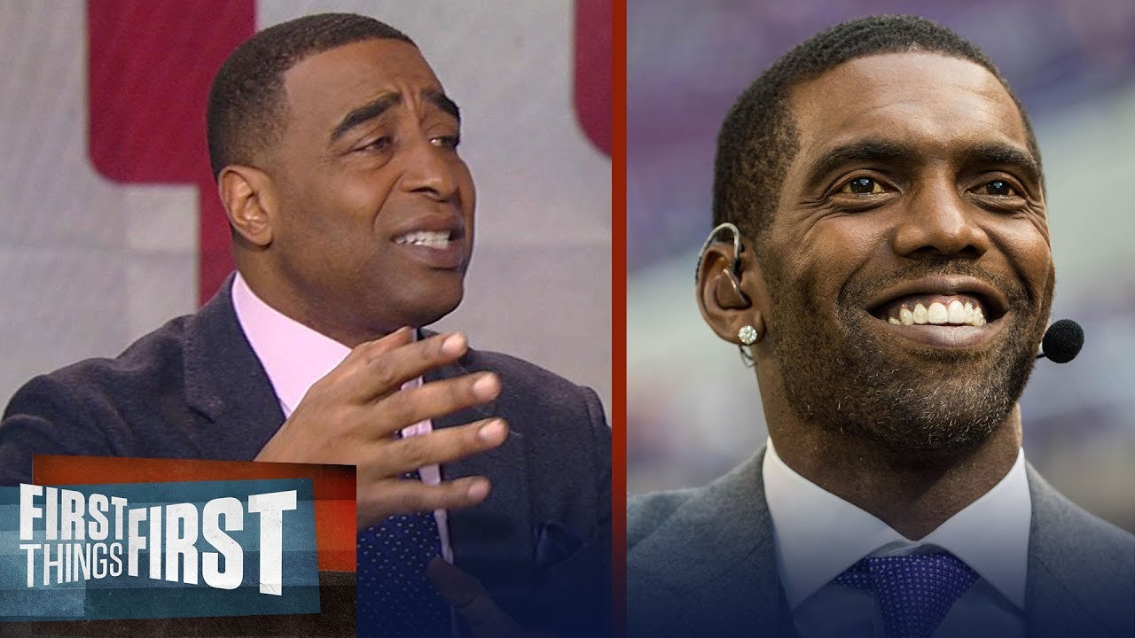 Cris Carter's message to Snacks Harrison: Randy Moss is the 'most talented WR' | FIRST THINGS FIRST