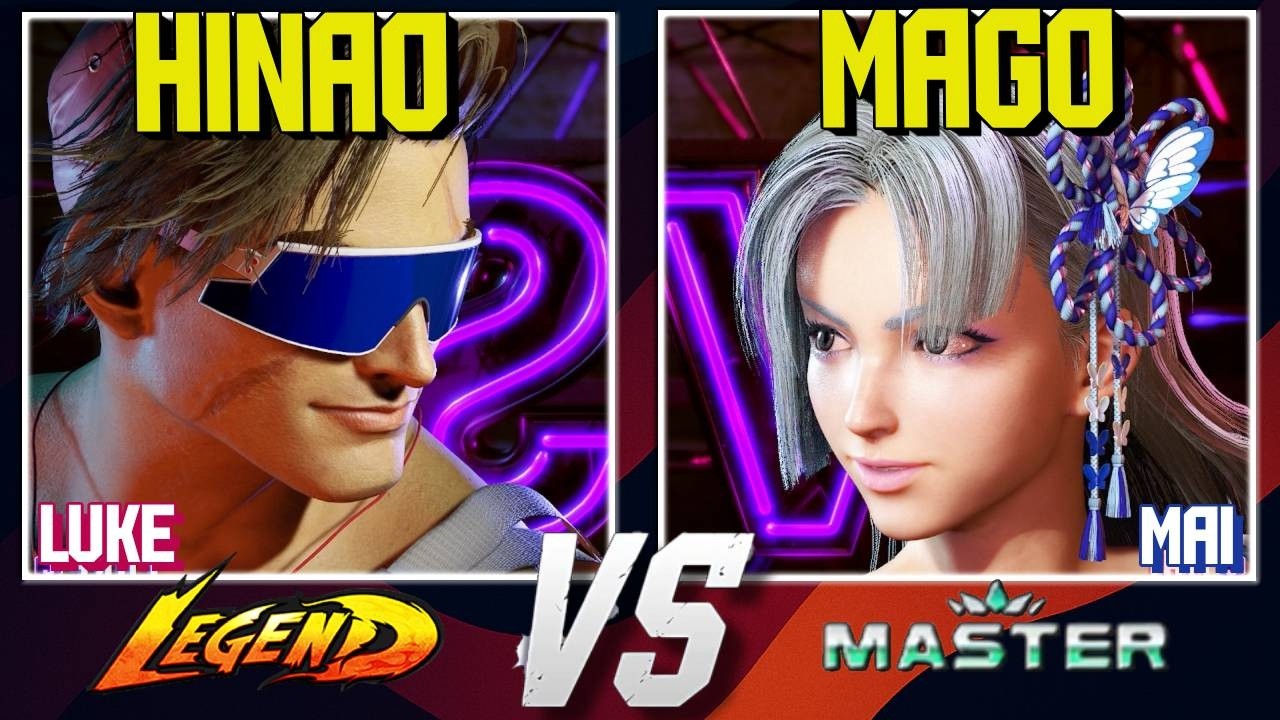 Hinao (Luke) vs Mago (Mai) 🔥 Prodigy vs Legend | High Level SF6