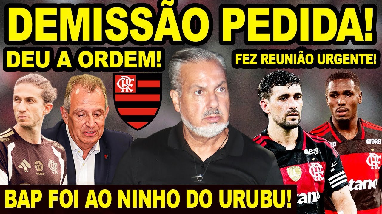 JOSÉ BOTO FORA DO FLAMENGO? TORCIDA PEDE DEMISSÃO NO MENGÃO E BAP INTERVÉM NO NINHO DO URUBU! E+