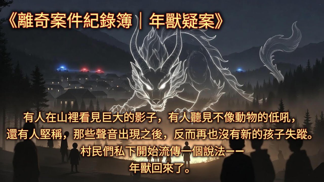 《年獸疑案｜被帶走孩童事件的調查紀錄》【林川・離奇案件紀錄簿】