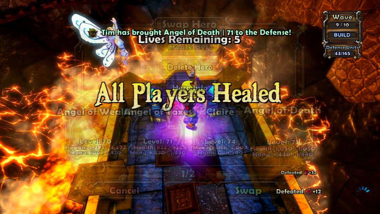 Dungeon Defenders PS3 Monster Fest Insane+