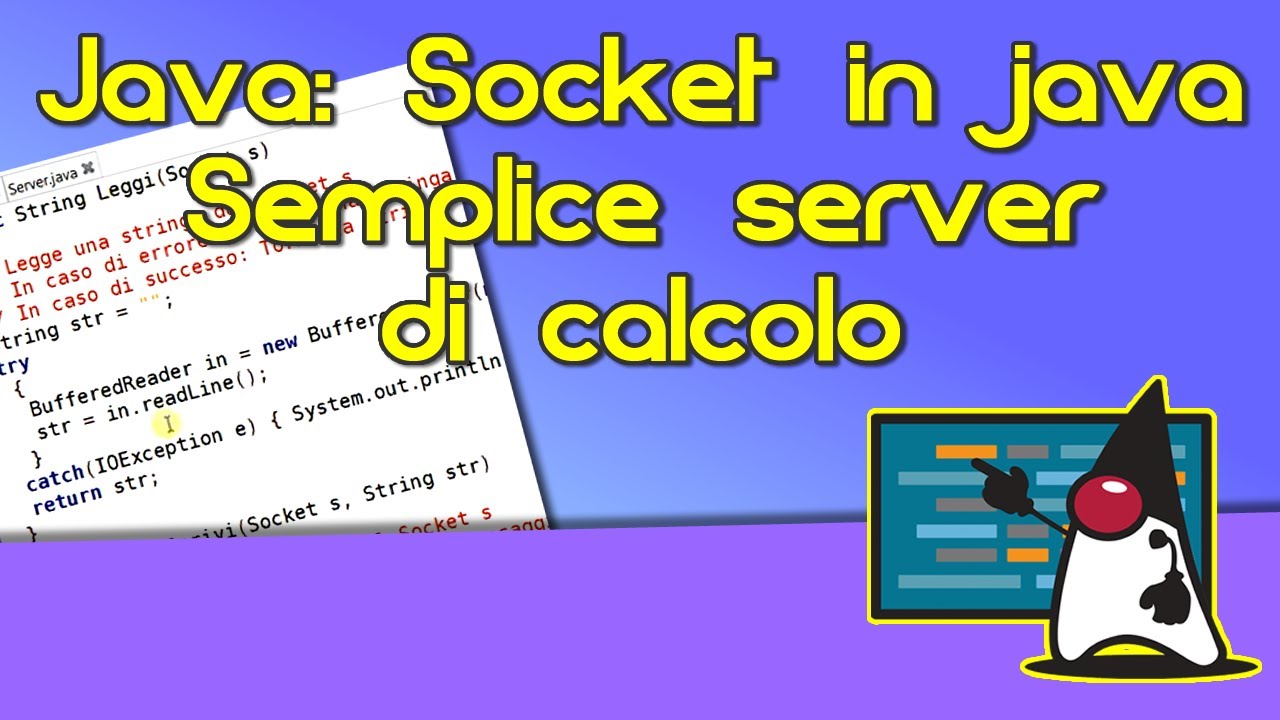 Programmazione java: Socket in Java - Semplice server di calcolo #programming #java #coding