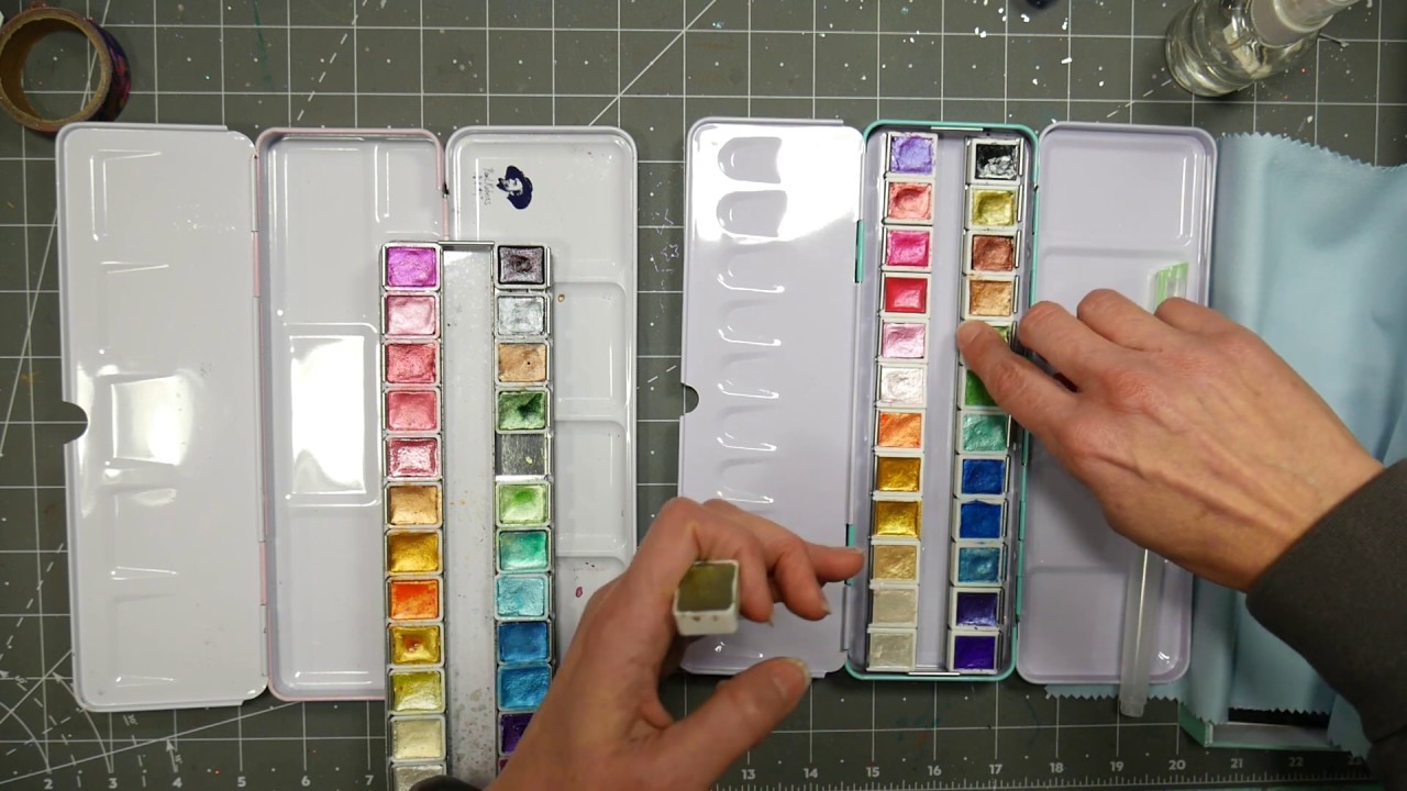 Artsy Metallic 24 Pan Watercolor Set Review