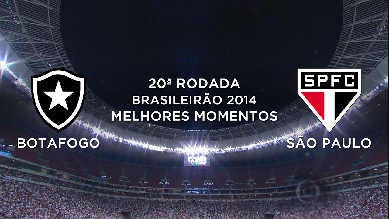 Melhores Momentos - Botafogo 2 x 4 São Paulo - Brasileirão 2014 - 10/09/2014