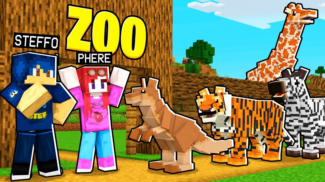 ABBIAMO MIGLIORATO IL NOSTRO ZOO! - VITA IN CITT&Agrave; REMAKE Minecraft S2 Ep.27