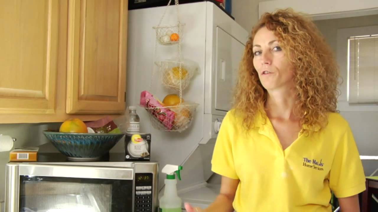 Cleaning a Burnt Microwave