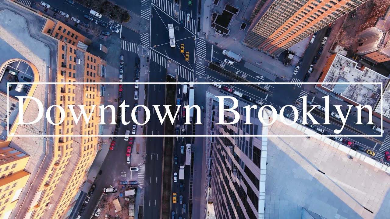Downtown Brooklyn 5k Drone