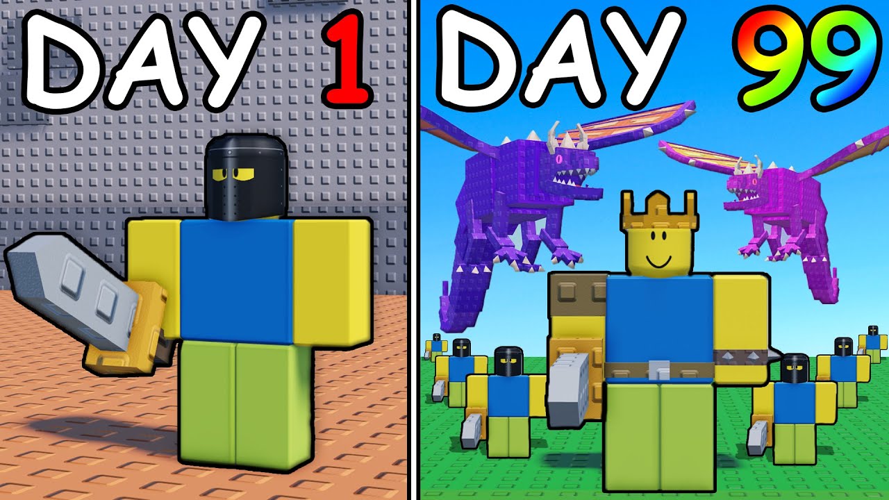 i created the DEADLIEST ARMY in Roblox make an army...